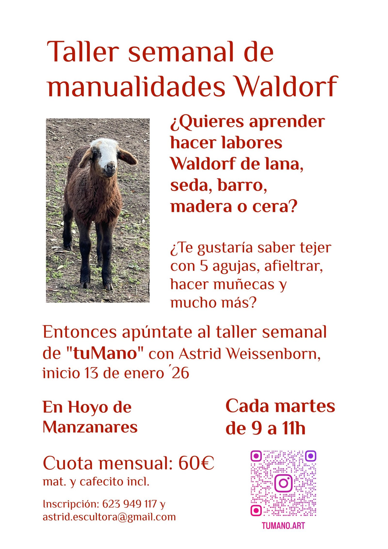 Taller semanal de tuMano