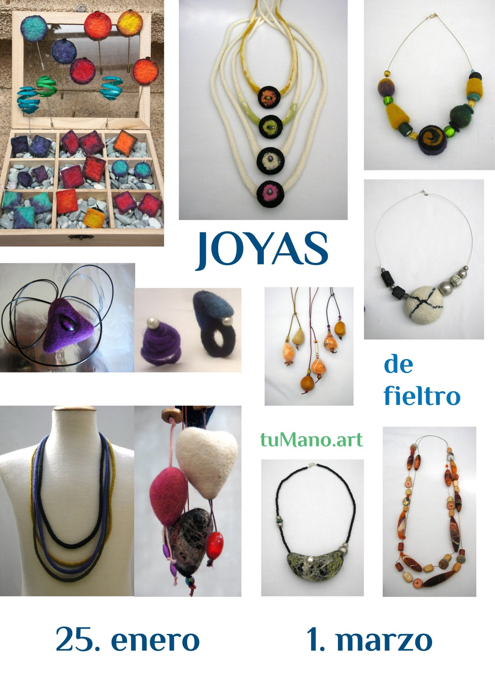Joyas de fieltro